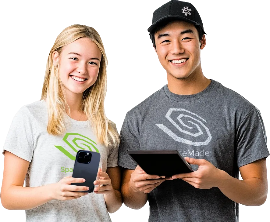 Solodev Mobile Woman and Man Coders